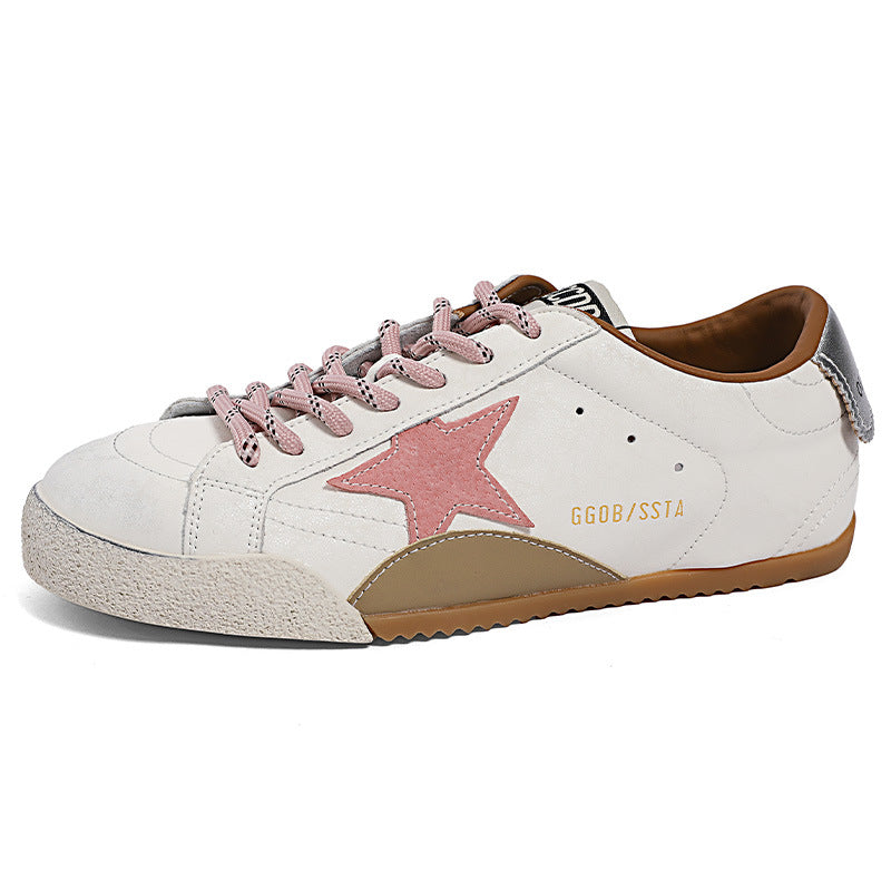Women's Retro White Spring Korean High Quality German Sneakers