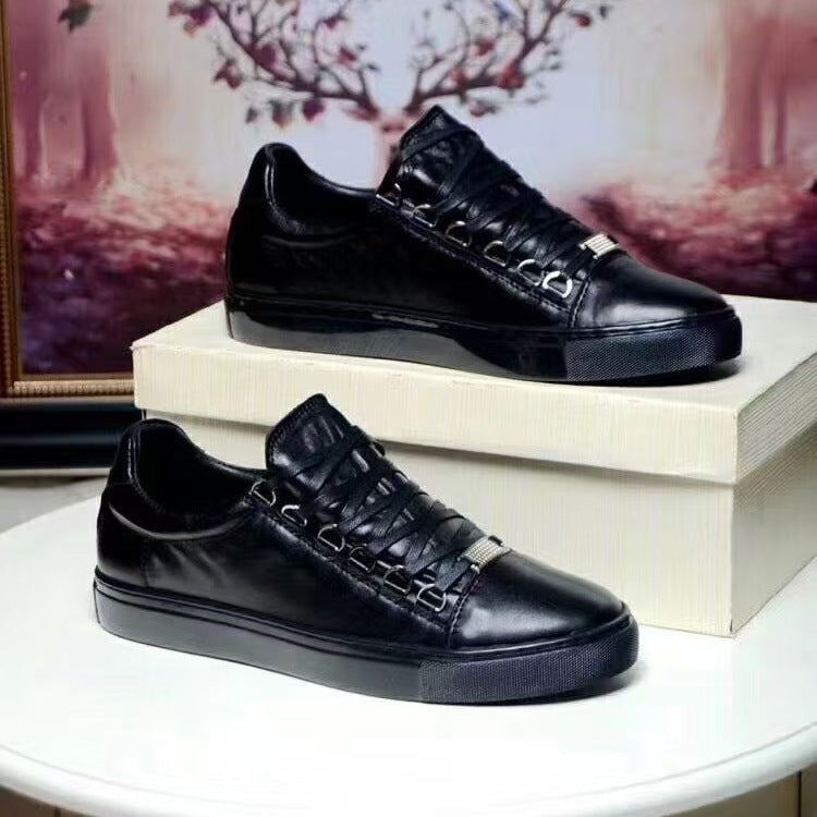 Men's Trendy Red Fashion Sports Black Authentic White Men's Board Shoes