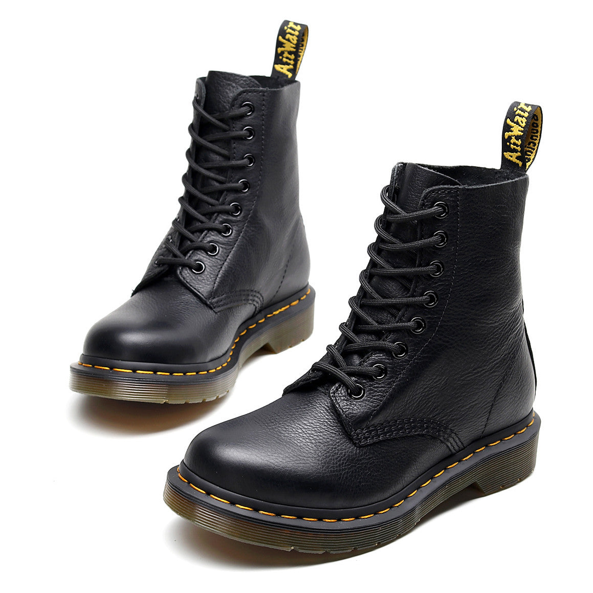 Women's & Men's Martin Motorcycle Slit Beads Couple Ankle Round Head Plus Women's Leather Boots