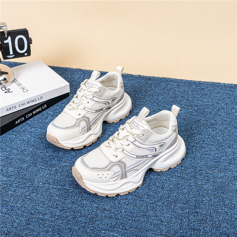Women's Large Size Dad Mesh Breathable Versatile Women's Sports Shoes