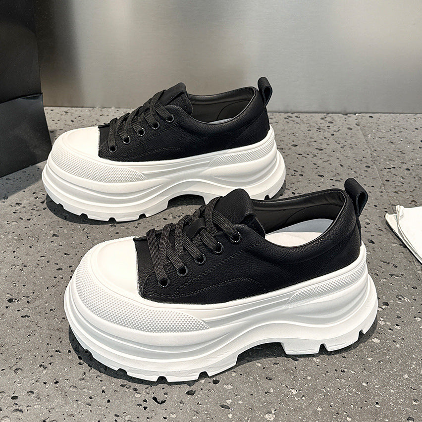 Women's Thick-soled Small Heightened Easy Wear Autumn Versatile Fashion Women's Sports Shoes