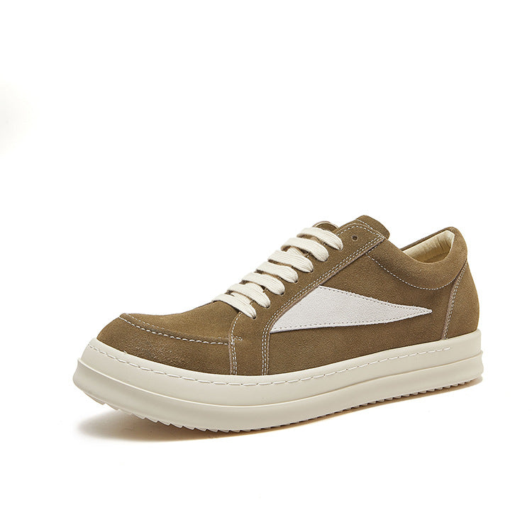 Women's & Men's Size Couple Platform Height Increasing Small Briefs Sneakers