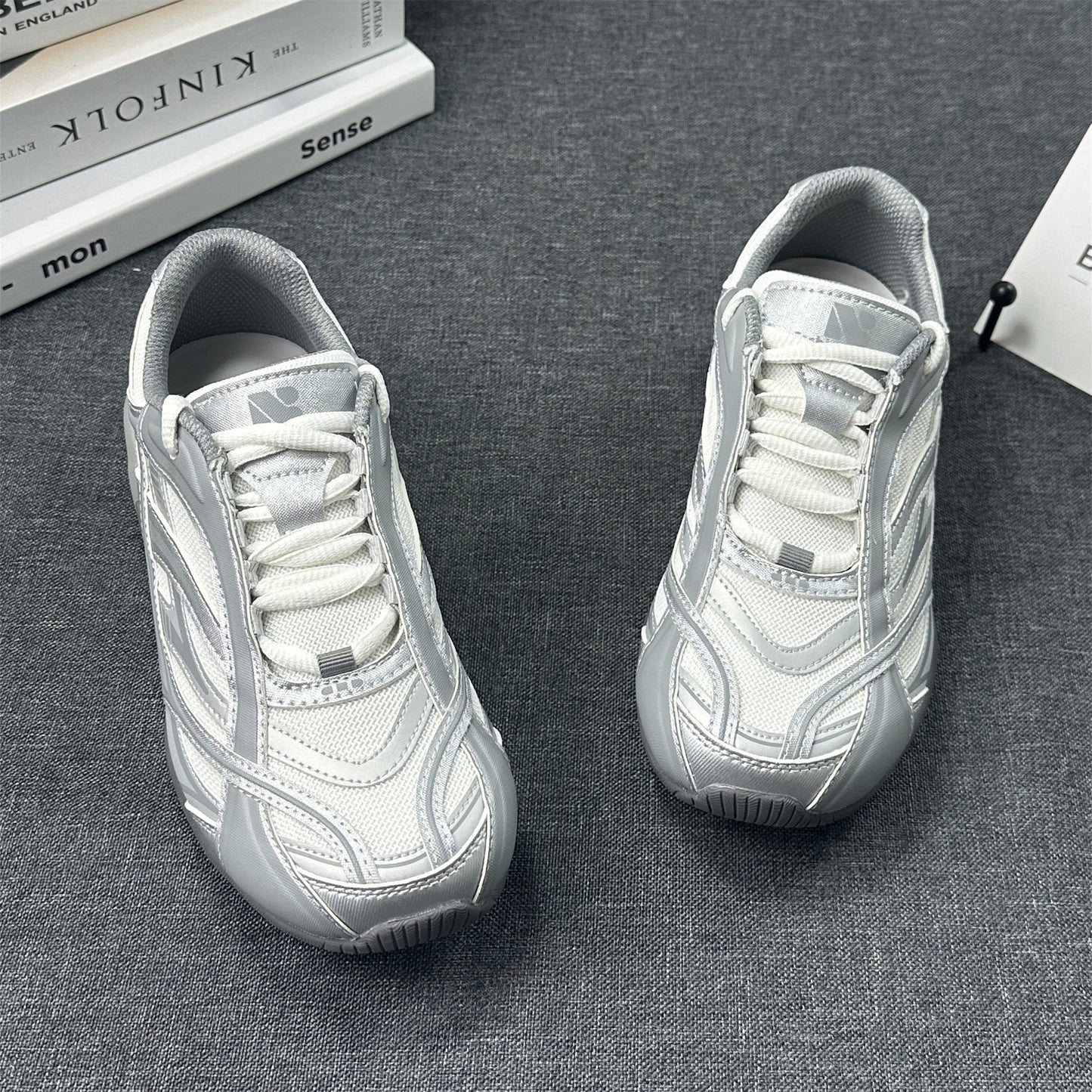 Women's Mesh Breathable Platform Dad Spring Genuine Lightweight Women's Sports Shoes