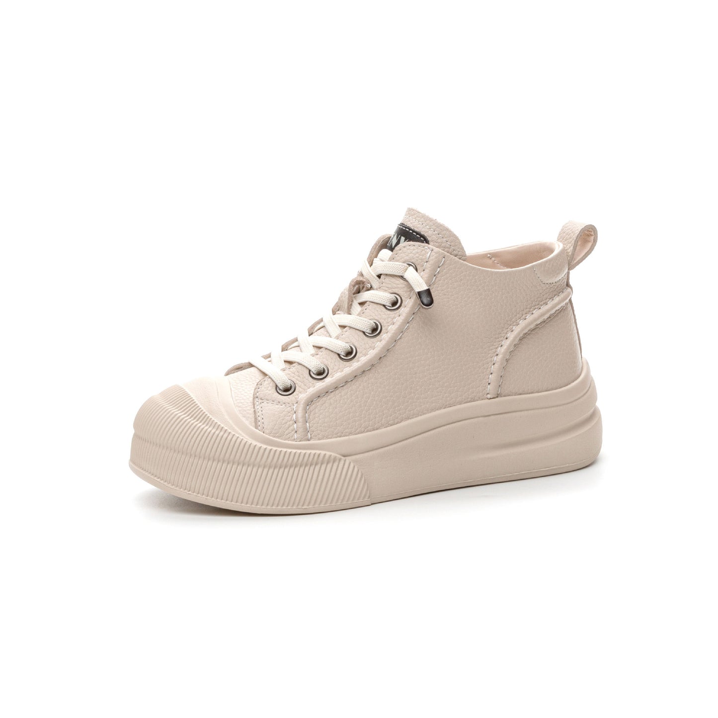 Women's Top White Autumn Full Grain Cow Casual Shoes