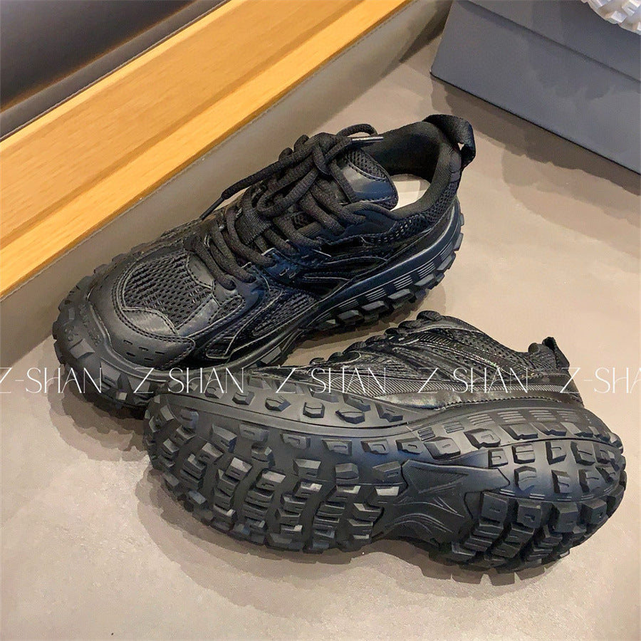 Women's & Men's Tire Dad Thick Sole Height Increasing Sneakers