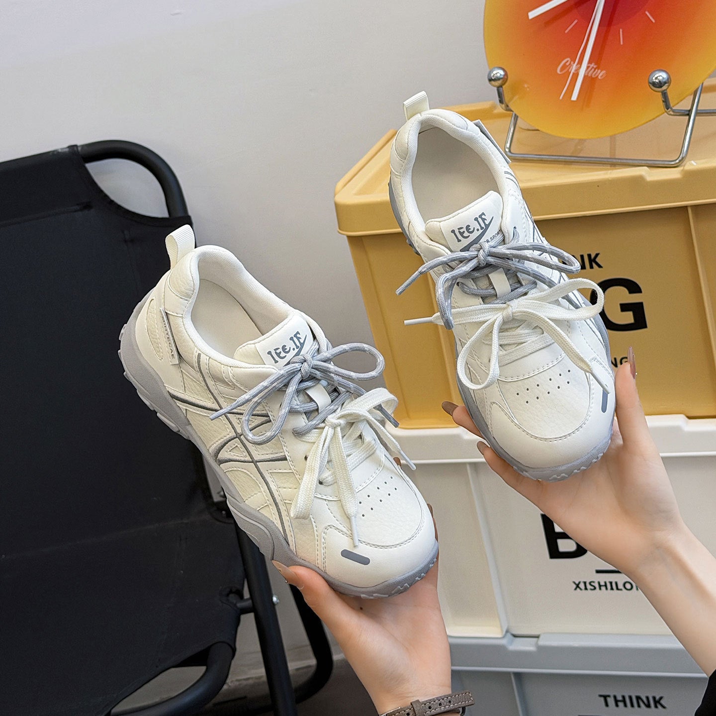 Women's Mesh Breathable Genuine German Training Soft Bottom Not Tired Feet Women's Sports Shoes