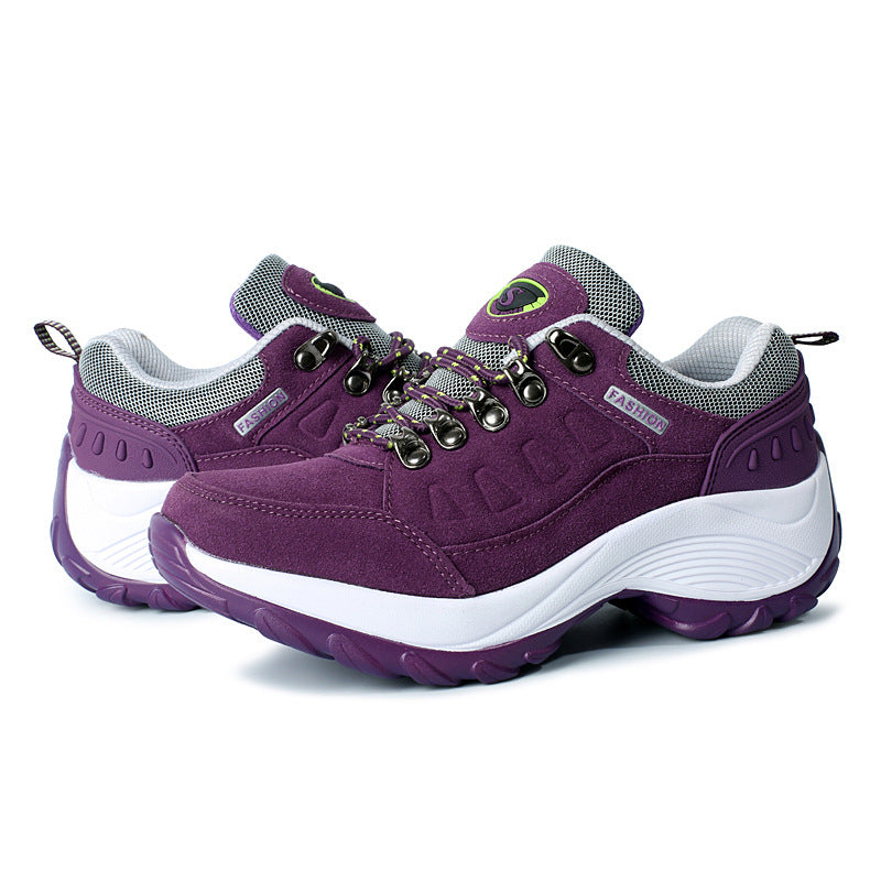 Women's Autumn Plus Size Sports Platform Comfortable Casual Shoes