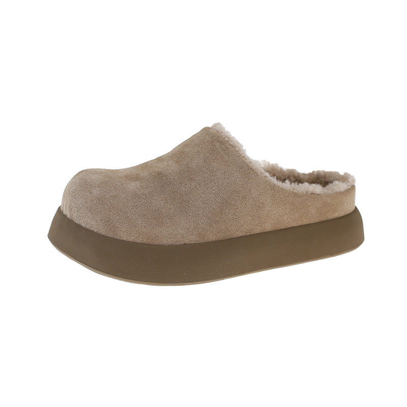 Women's Genuine Real Wool Small Potatoes Warm Winter Muller Women's Snow Boots