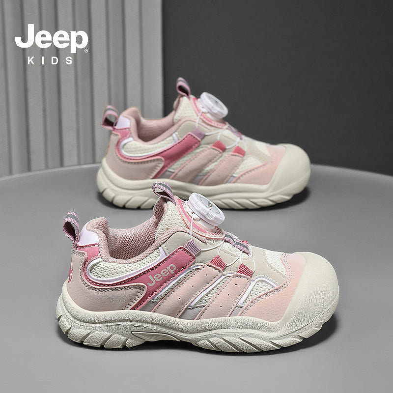 Children's Medium Large Youth Portable Outdoor Knob Casual Shoes