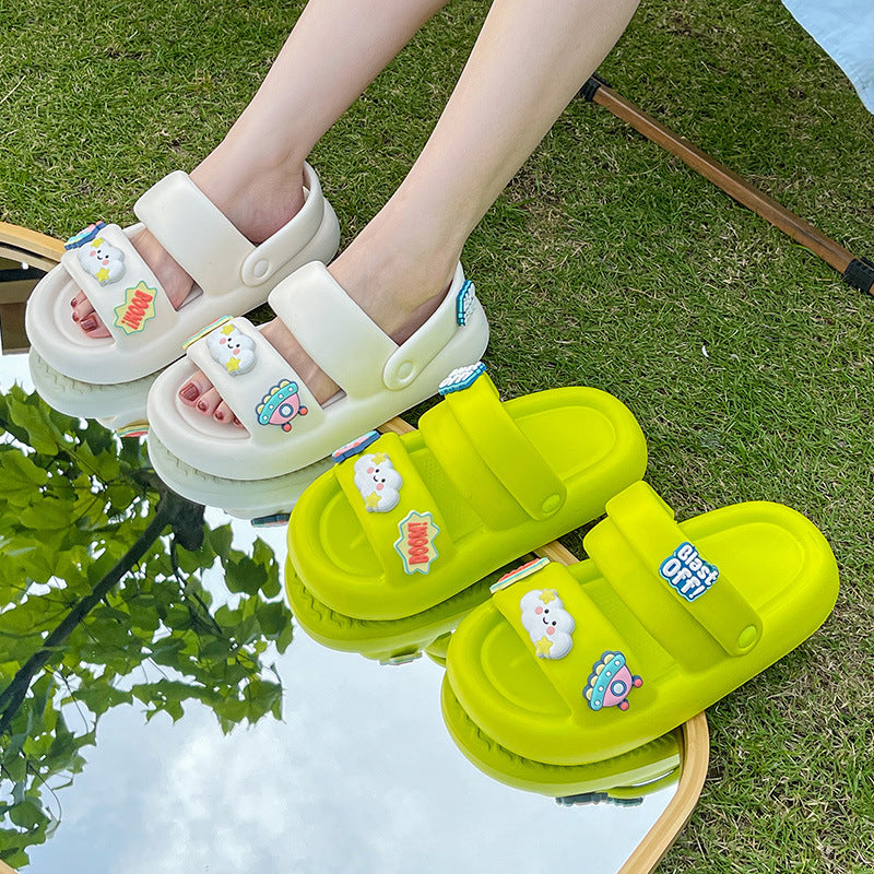 Women's Home Two-way Wear Fashionable Seaside Beach Sandals