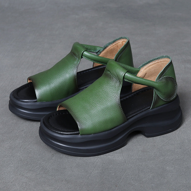 Women's Bag Velcro Thick Bottom Excellent Light Summer Sandals