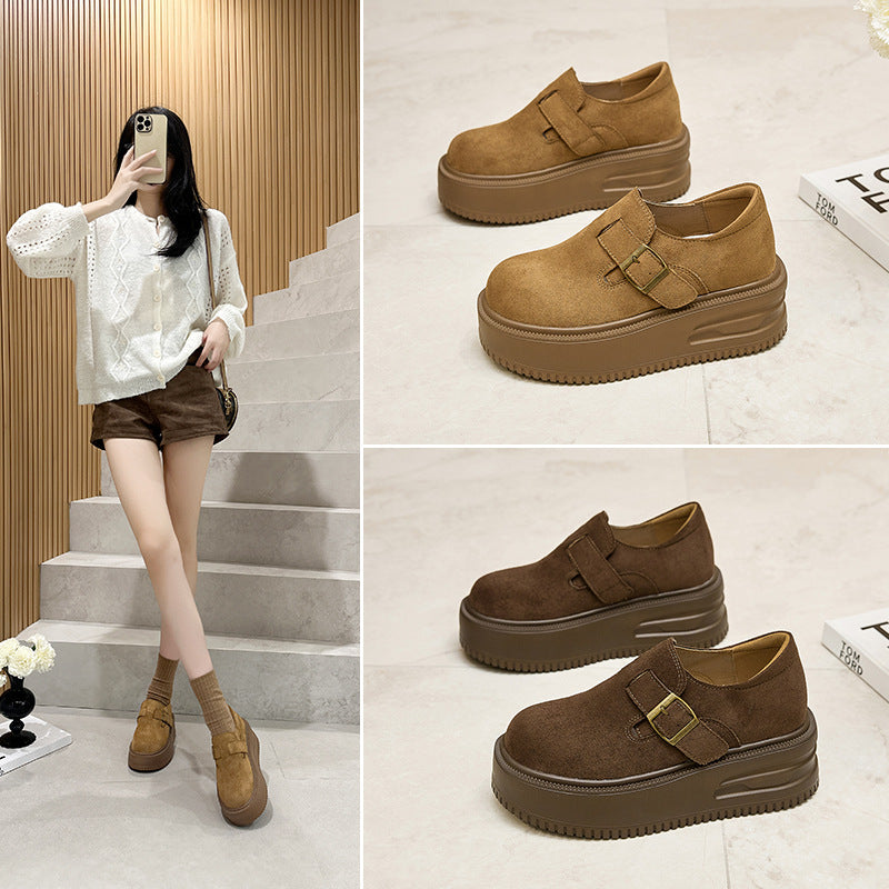 Women's Thick Bottom Increased Plus Veet Warm Women's Cotton Shoes