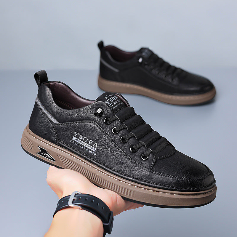 Men's Plus Size Board Fashion Trend Retro Sneakers