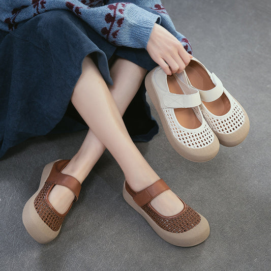 Women's Simple Fashion Breathable Hollow Classic Pumps Men's Shoes