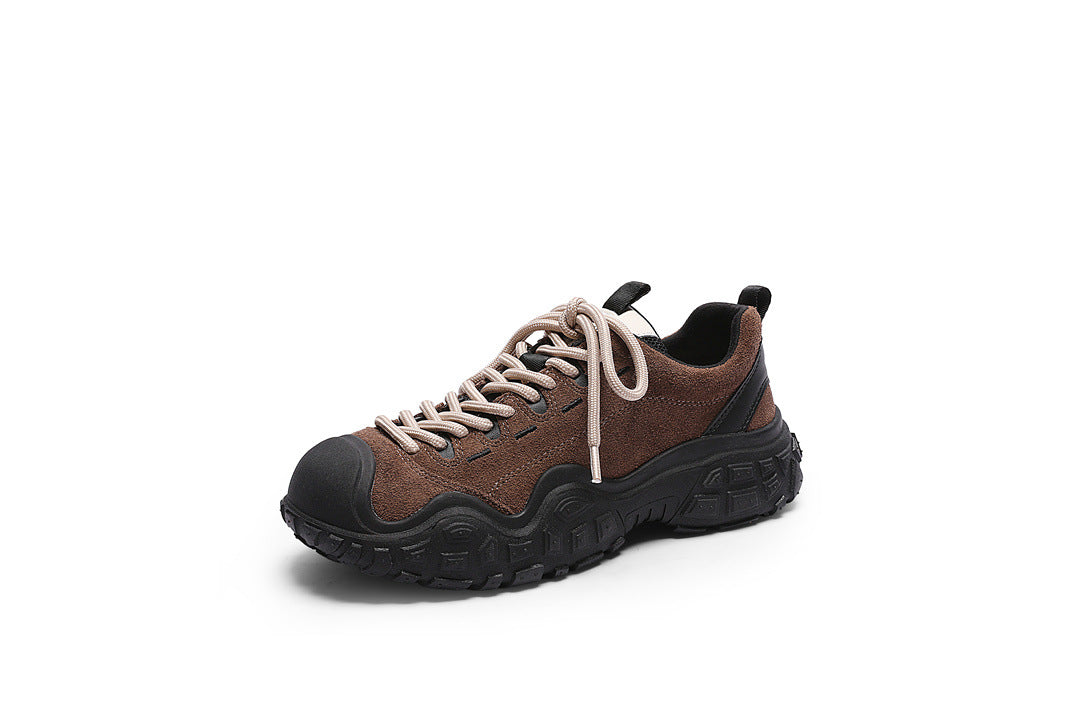 Women's Outdoor Mountaineering Platform Heightened Daddy Autumn Ugly Cute Big Women's Casual Shoes