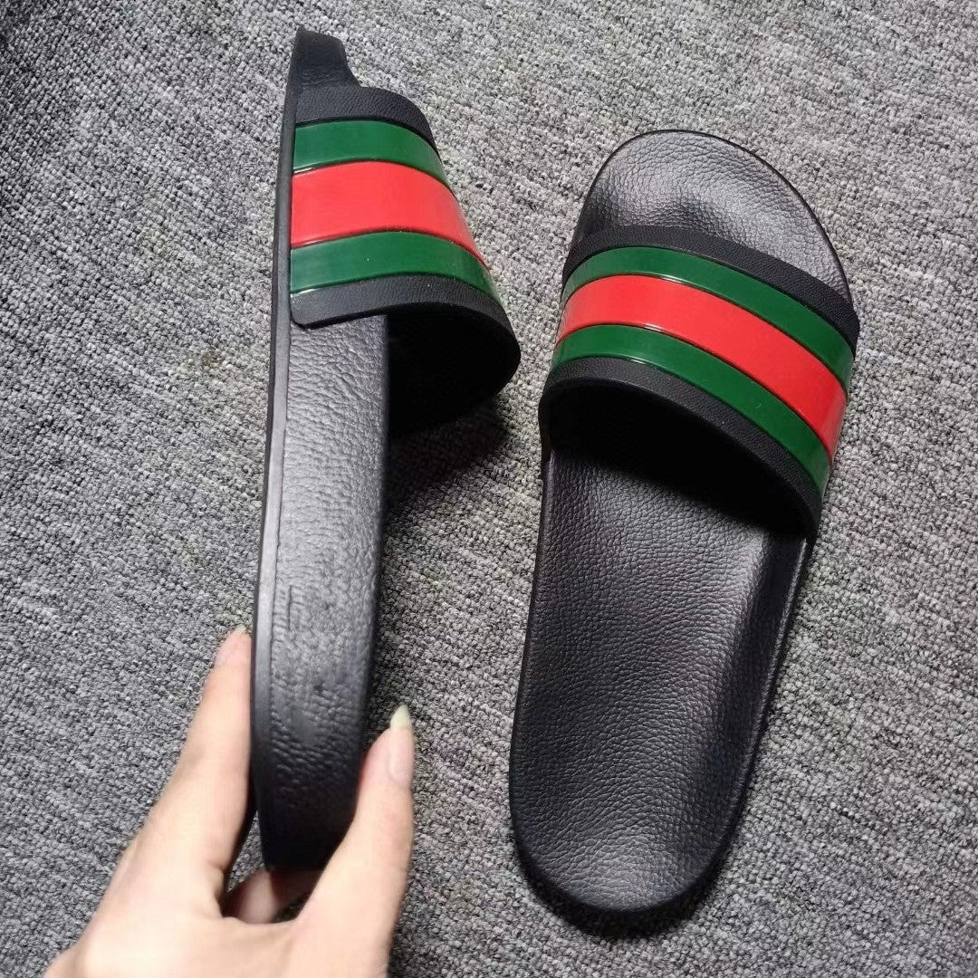 Women's & Men's Beach Couples Outdoor Plus Size Flat Slippers