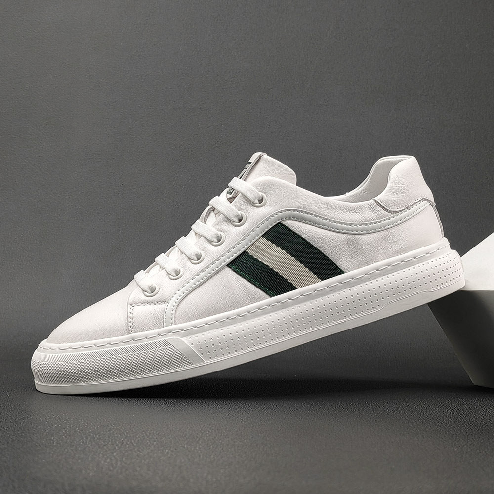 Men's White Trendy Light Luxury Lazy Men's Shoes