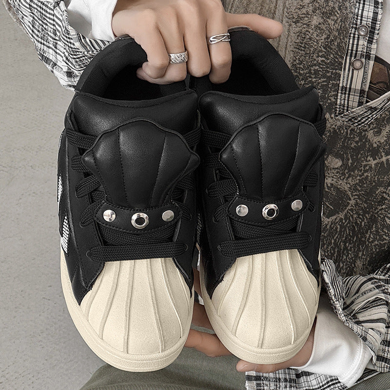 Shell German Training Retro Warm Bread Men's Sports Shoes