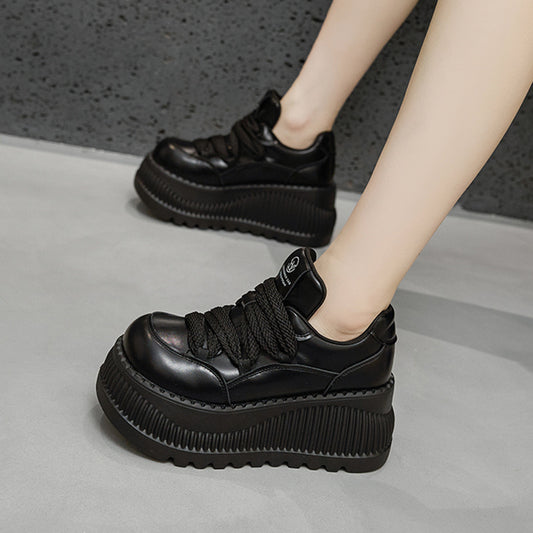 Women's & Men's Platform Dad Autumn Fashion Height Increasing Men's Shoes