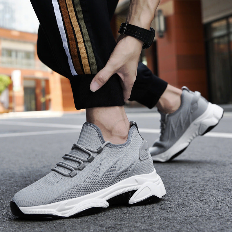 Men's Mesh Daddy Invisible Height Increasing Insole Sneakers