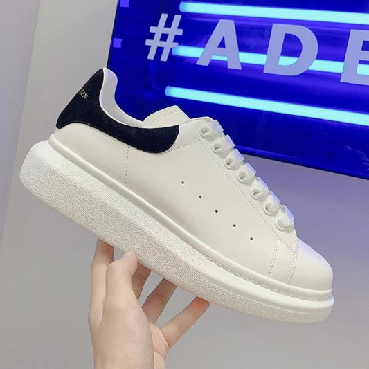 Women's & Men's High-grade White Platform Height Increasing Insole Versatile Board Women's Sports Shoes