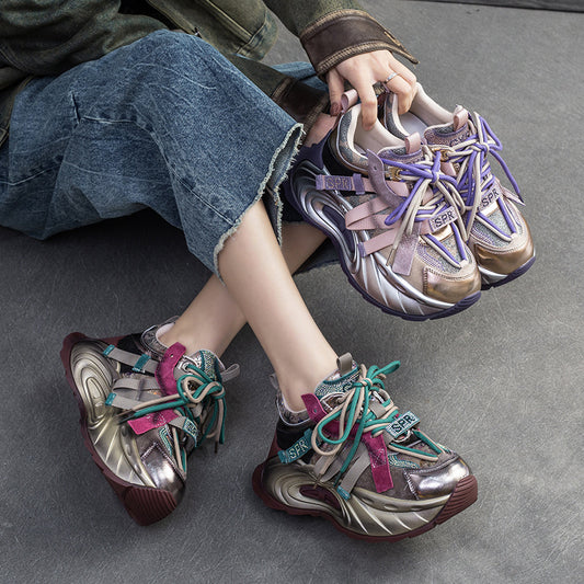 Women's Matching Small Heightened Daddy Versatile Fashion Women's Shoes