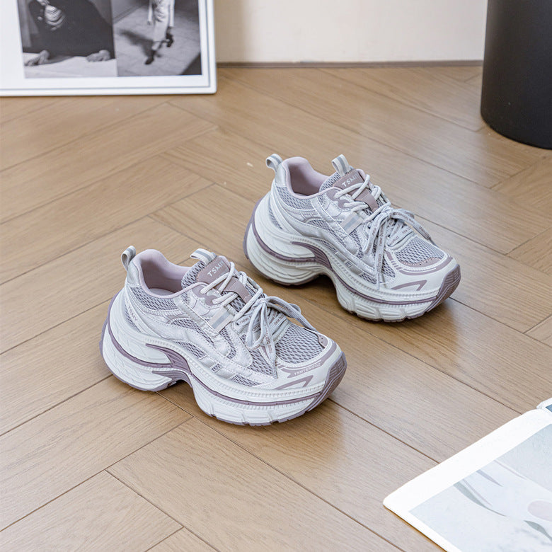 Dad Female Fashion Elevator Wild Sports Women's Casual Shoes