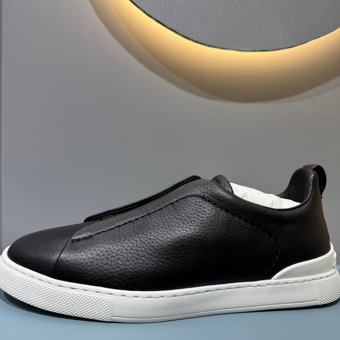 Men's Top Version Home Cross Elastic Band Slip-on Men's Board Shoes