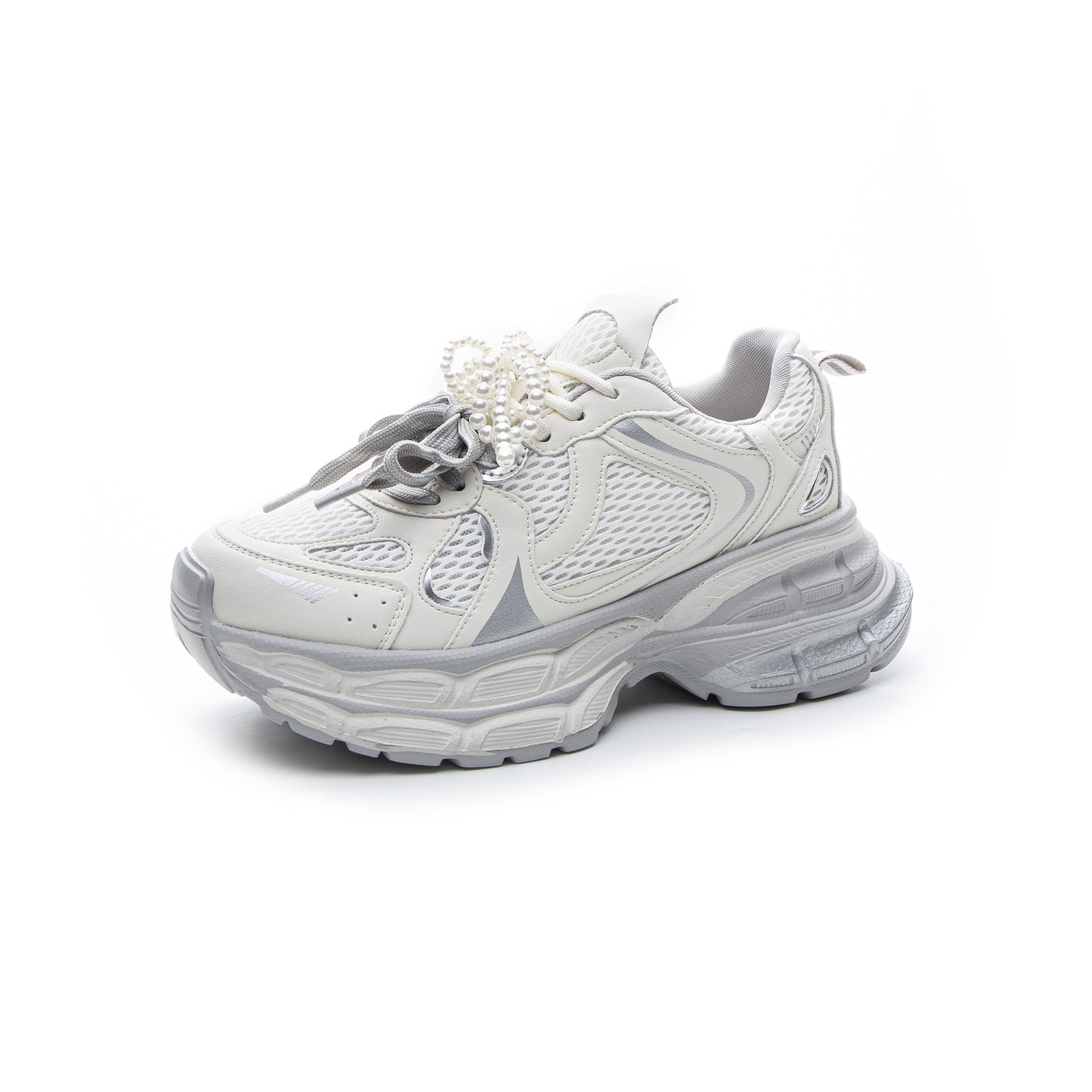 Women's Dad Height Increasing Spring Korean Style Women's Sports Shoes