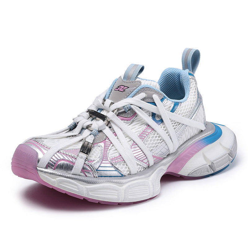 Women's Paris Spider Strap Dad Summer Versatile Mesh Sneakers