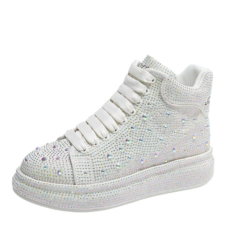 Women's European Goods Full Diamond Fashionable Summer Surface Breathable Sneakers