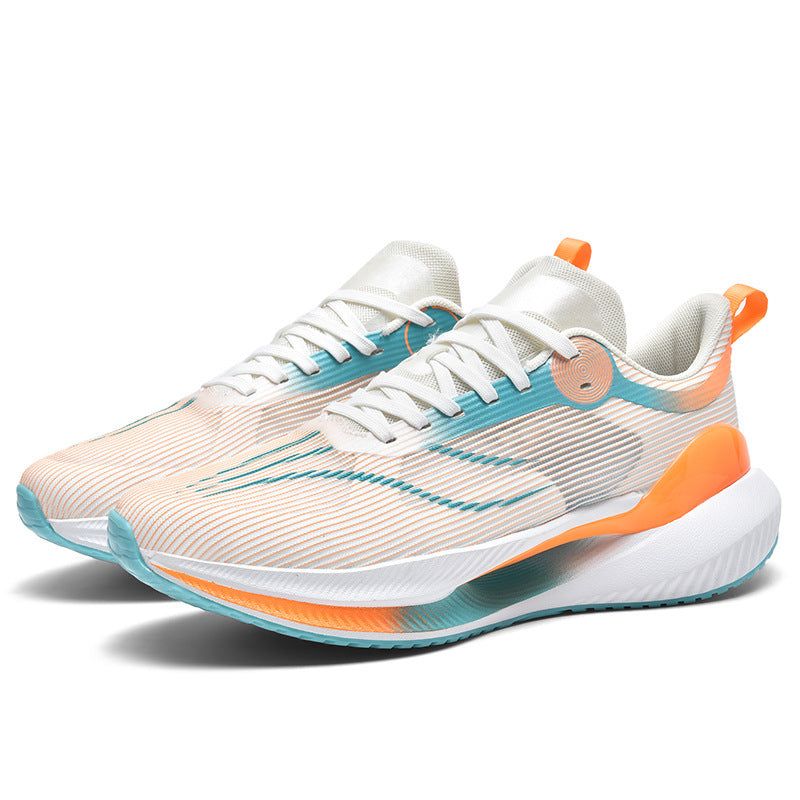 Men's & Children's Rotating Button Shock Absorption Junior High School Sneakers