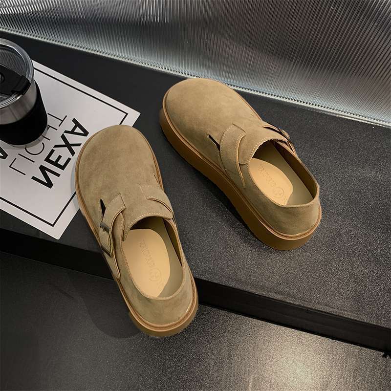 Women's Fashion Platform Autumn Height Increasing Retro Casual Shoes