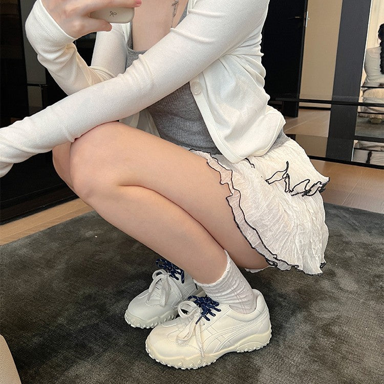 Women's Uncle's Sheepskin Version Ghost Tomb Thick-soled Argan Women's Casual Shoes
