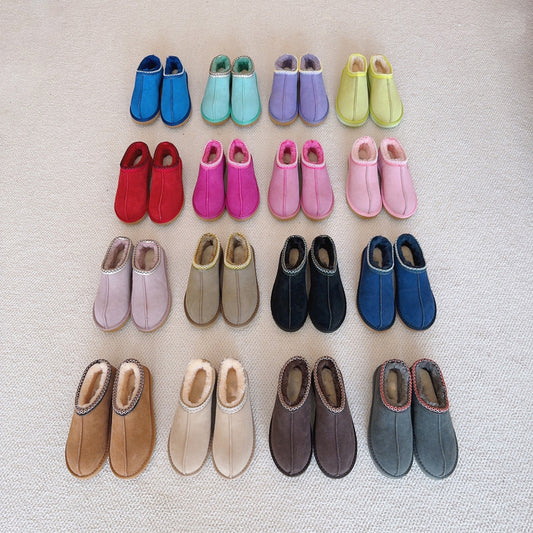 Women's & Men's Ethnic Style Woven Low-cut Slip-on Old Boots