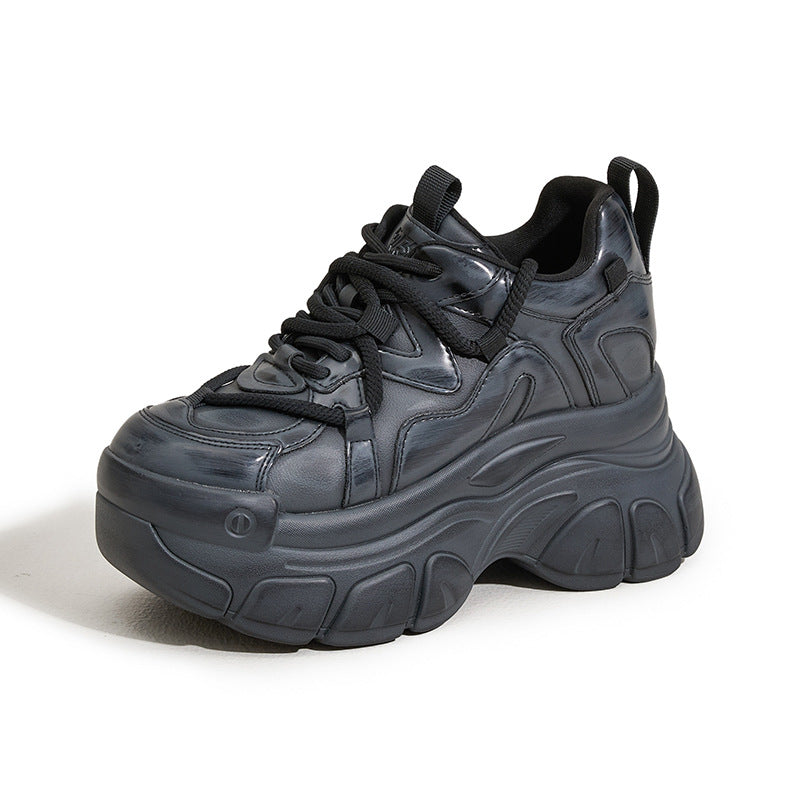 Women's Dad Autumn Versatile Retro Distressed Dirty Trendy Small Sneakers