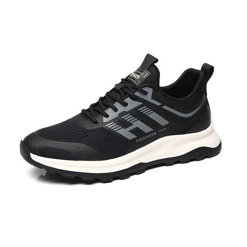Men's Popular Mesh Spring Breathable Running Soft Bottom Men's Casual Shoes