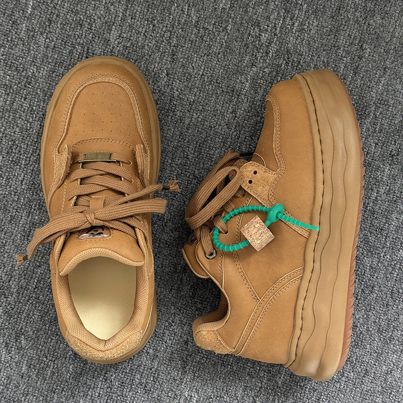 Thick Bottom Increased Bread Invisible Height Increasing Men's Casual Shoes