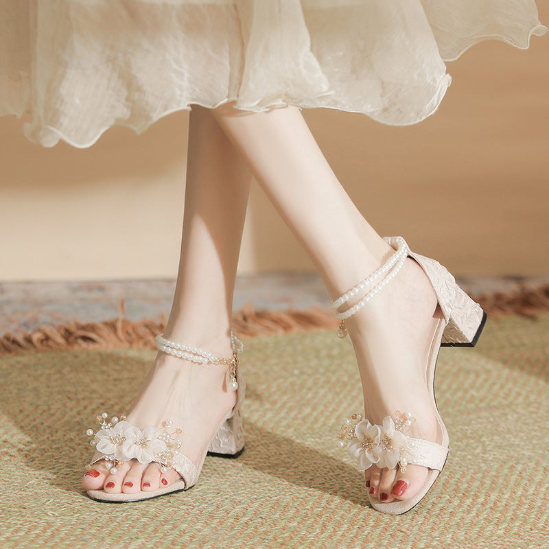 Women's Beautiful For Summer Fairy Princess Style With Sandals