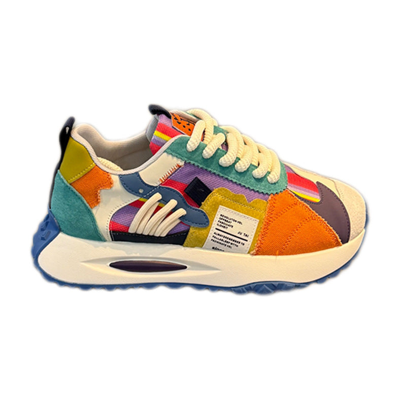 Men's Dad Trendy Light Luxury Fashion Color Men's Shoes