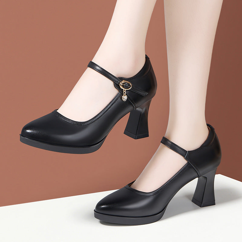 Women's Genuine Cheongsam Model Catwalk Stage Special High Heels