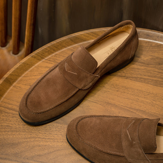 Unique Trendy Men's Korean Business Elegant Leather Shoes