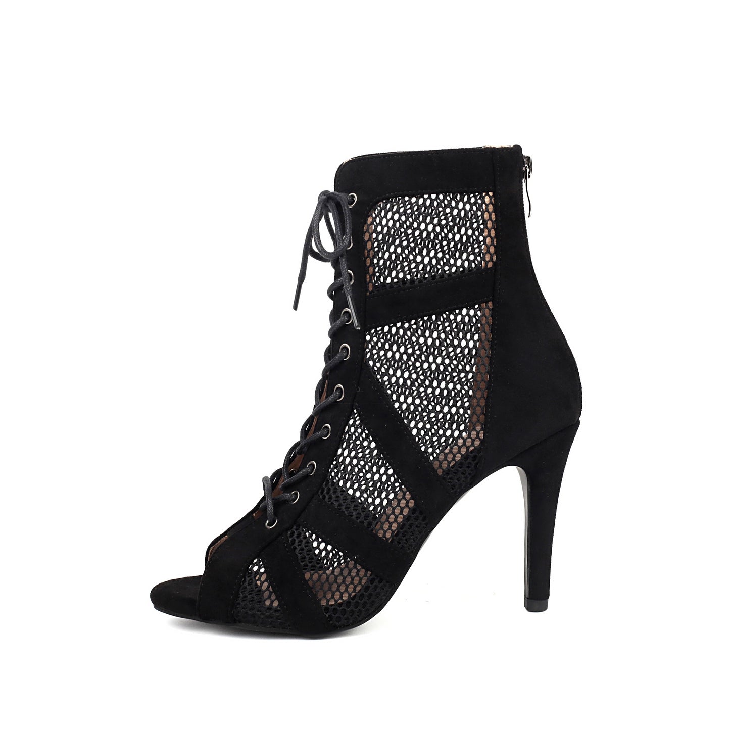 Dance High Dancing Thin Strap Fish Mouth Hollow Sandals