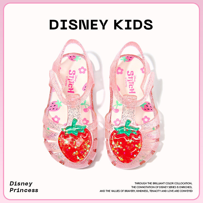 Children's Cartoon Gel Summer Closed Toe Refreshing Kid's Sandals