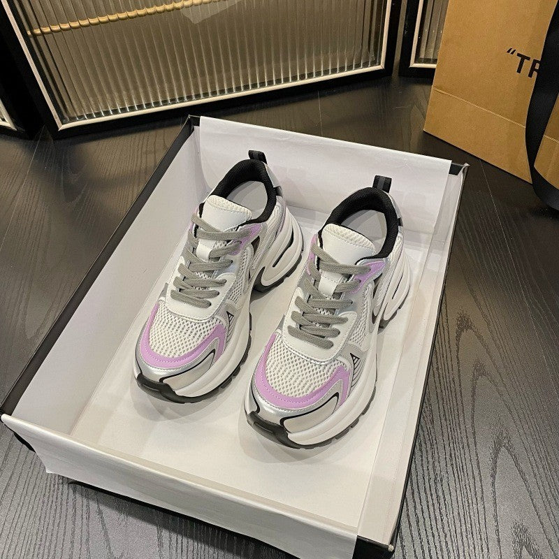 Women's Platform Height Increasing Insole Spring Muffin Daddy Women's Sports Shoes