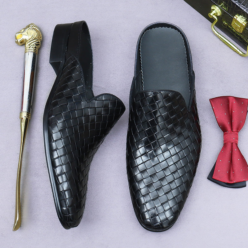 Men's Authentic Toe Box Half Summer Woven Sandals