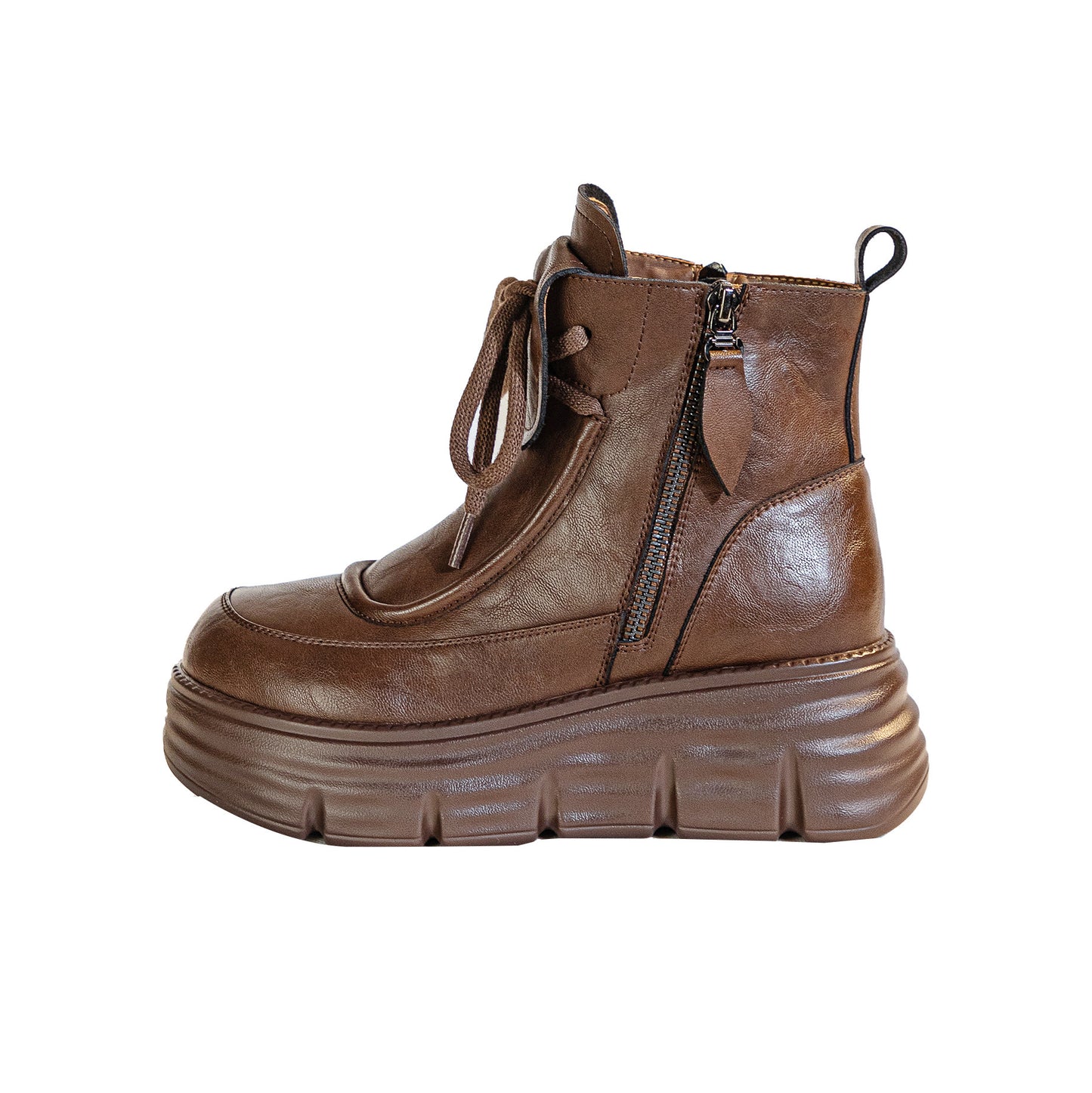 Women's Platform Ankle Live With Veet Martin Women's Cotton Shoes
