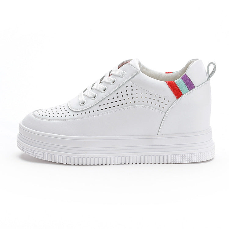 Women's For Height Increasing Insole Platform Wedge Women's Casual Shoes