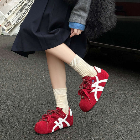 Women's Flat Bread Height Increasing Insole Comfortable Women's Shoes