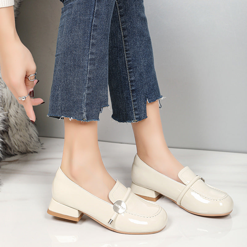 Size Spring Fashion British Style Lightweight Women's Shoes